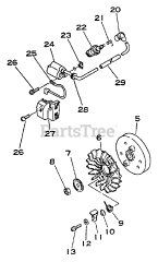 Echo CS-4600 - Echo Chainsaw (SN: 0001001 - 0027191)