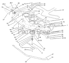 Toro 74801 (18-52 ZX) - Toro 52" TimeCutter Zero-Turn Mower (SN: 230000001 - 230999999) (2003) 52in Deck Assembly