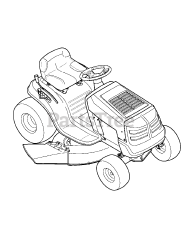 Murray M 1338 (13AC76LF058) - Murray 38" Lawn Tractor (2012) .Quick Reference