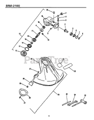 Echo SRM-2100 - Echo String Trimmer (Type 1) (SN: 001001 - 159490)