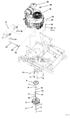 Gravely 991096 (Pro-Turn 152) - Gravely Pro-Turn 52" Zero-Turn Mower, Kohler EFI (SN: 021000 - 029999)