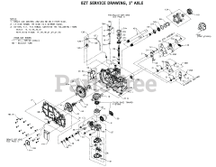 Ariens 915151 - Ariens Zoom 34" Zero-Turn Mower, 13hp Briggs & Stratton (SN: 000101 & Above)