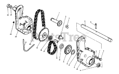 Toro 58160 - Toro 18" Tiller (SN: 003000001 - 003999999) (1983)