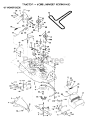 Electrolux/AYP HDC 145H42 D - Electrolux/AYP Lawn Tractor (1997)