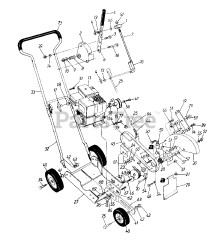 White Outdoor 255-556A190 - White Outdoor Edger, 3hp (1995)
