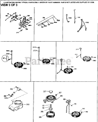 Tecumseh OHV13-203208A - Tecumseh Engine Engine Parts List #3
