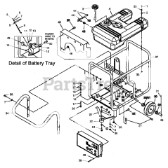 Generac 0049860 - Generac Centurian Portable Generator (SN: 3791301 - 4635532) (2006)