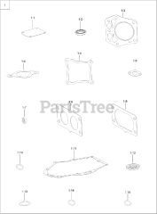 Toro 77285 (2000) - Toro 60" Z Master Zero-Turn Mower (SN: 418100000 - 999999999) Gasket and Seal Kit
