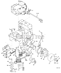 Scag SWZ-18BV - Scag Walk-Behind Mower, 18hp Vanguard (SN: 3330001 - 3339999) 16BV, 16BVE, 18BV Drive And Brake Components