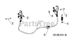 Poulan Pro PR 242 (961980064-00) - Poulan Pro Snow Thrower (2014-07) HANDLE