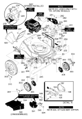 Scotts 21595x8B - Scotts 21" Walk-Behind Mower (1999)