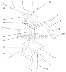 Toro 72064 (265-H) - Toro Lawn & Garden Tractor (SN: 079000001 - 079999999) (1997)