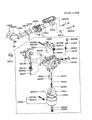 Kawasaki FB460V-BS33 - Kawasaki Engine CARBURETOR