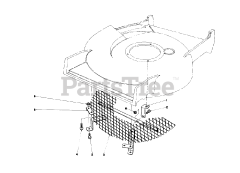 Toro 20710 - Toro 53cm Walk-Behind Mower (SN: 001000001 - 001999999) (1981) Leaf Shredder Kit No. 59105 (optional)