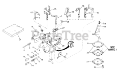 Tecumseh CA-630795A - Tecumseh Carburetor Carburetor
