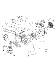 Remington RM 2 BV (41AS2BVG883) - Remington Blower General Assembly