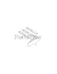 MTD 19A40011 - MTD 54" Mulch Kit (2010)