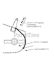 Cub Cadet 511 (590-511-150) - Cub Cadet 52" Mulch Kit Mulch Plate