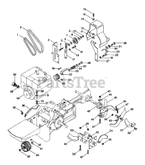 Ariens 901019 (RT 6020) - Ariens 20" Rear Tine Tiller, 6hp Tecumseh (SN: 000101 & Above)