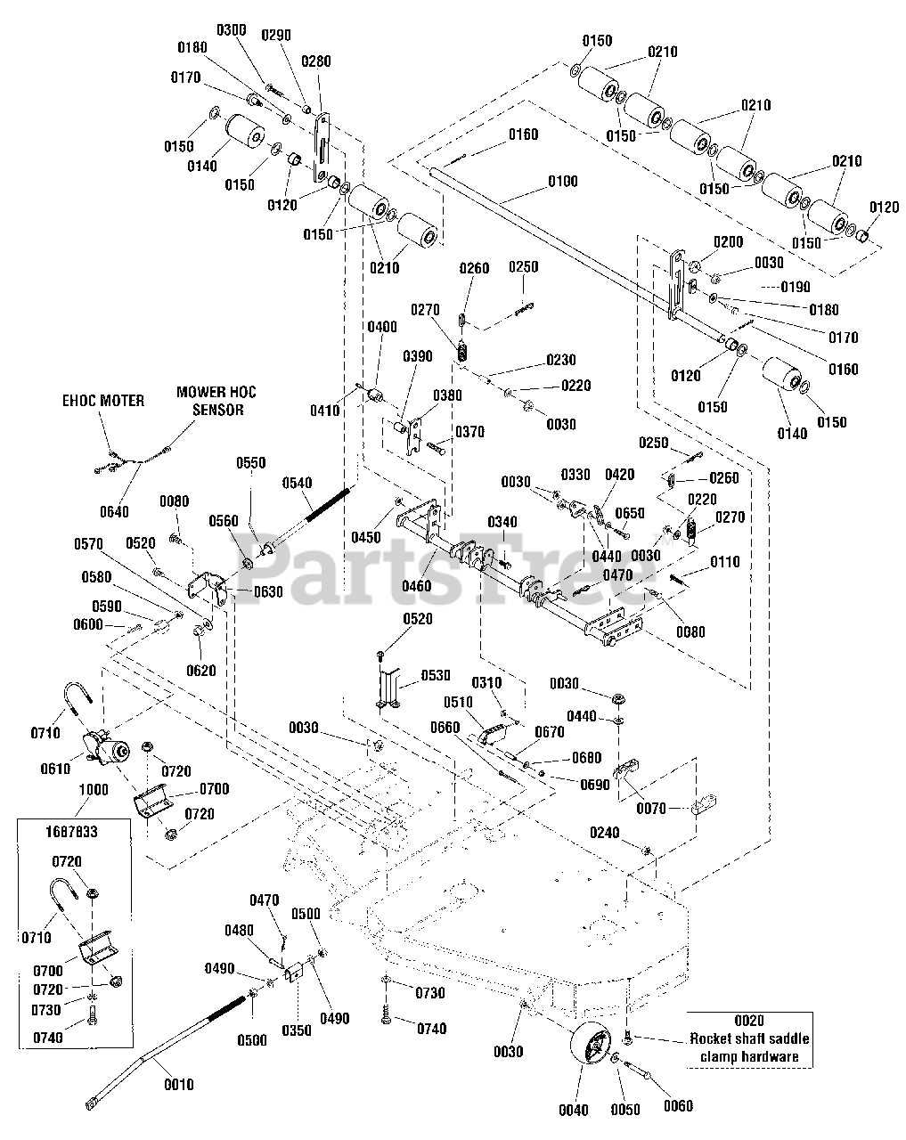 Simplicity 269133900 Simplicity Conquest 52" Garden Tractor, 25hp 52
