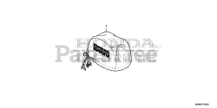 Honda BF250 A XXCA (BBJJ) - Honda Marine Engine, Made in Japan (SN: BBJJ-8000001 - BBJJ-9999999) ENGINE COVER