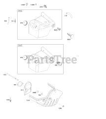Briggs & Stratton 21M107-0133-E1 - Briggs & Stratton Horizontal Engine Blower Housing/Shrouds