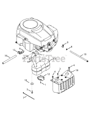 Columbia V 606 G (13AV606G597) - Columbia 42" Lawn Tractor (2008)