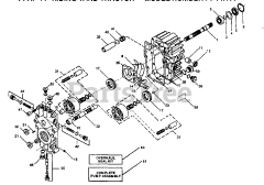 Poulan Pro PP 14H44 A - Poulan Pro Lawn Tractor