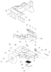 Bear Cat SG 340 - Bear Cat Stump Grinder, 340cc Honda (SN: A08032 - A08039)
