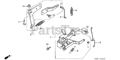 Honda H5518 NA2/D (TZAC) - Honda Multi-Purpose Tractor, Made in Japan (SN: TZAC-3500001 - TZAC-3599999) CONTROL