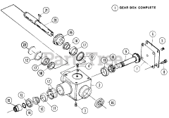 Snapper 7060374 - Snapper 42" Rear PTO Tiller Attachment for MF Series