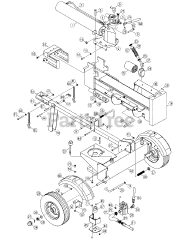 Craftsman 247.776410 (24BF570F299) - Craftsman Log Splitter (2008) (Sears)
