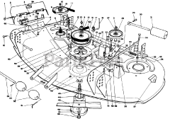 Toro 30144 - Toro 44" Side-Discharge Mower Deck (SN: 020000001 - 029999999) (1992)