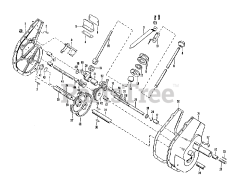 Simplicity LB (990076) - Simplicity Two-Wheeled Tractor Transmission Group (3568I03)