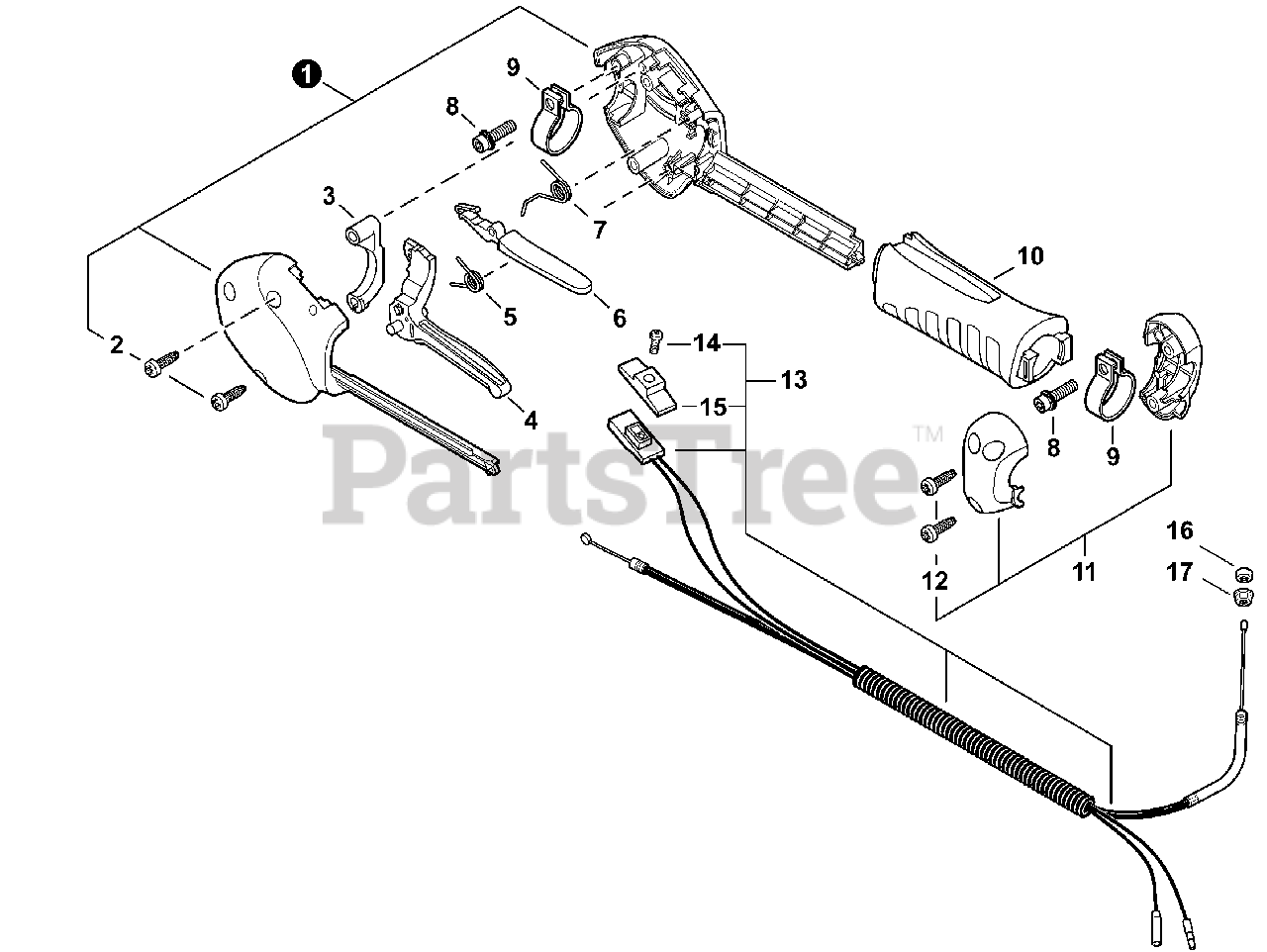 Echo Pole Saws Gas Powered Parts