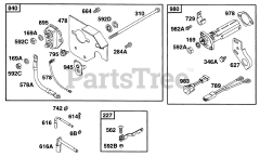 Briggs & Stratton 190432-6115-01 - Briggs & Stratton Horizontal Engine Panel Kit, Oil Gard