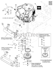 Ferris IS 700Z (5901225) - Ferris IS700Z Series 61" Zero-Turn Mower, 24hp Kawasaki, Side-Discharge Engine &amp; PTO Group
