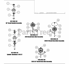 Bad Boy Revolt - Bad Boy Stand-On Mower (2020) DECK SUB-ASSEMBLIES