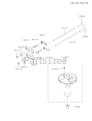 Kawasaki FJ180V-AM75 - Kawasaki Engine VALVE/CAMSHAFT