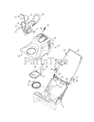 Craftsman 247.887800 (31AS2S5D799) - Craftsman Snow Thrower (2010) (Sears)
