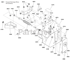 Ferris 5601534 - Ferris Forward Discharge Elbow Kit