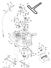 Poulan PO 17542 LT (960120069-01) - Poulan Lawn Tractor (2008-05)