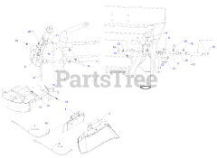 Cub Cadet 59A50006 (59A50006150) - Cub Cadet Wide-Area Mower Discharge Restrictor Kit (2018) General Assembly