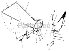 MTD 19007S - MTD Grassbag Assembly (1985) Grass