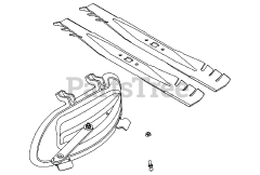 Cub Cadet 19A70029 (19A70029100) - Cub Cadet 42" RZT-S Zero Mulch Kit att General Assembly