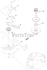 Toro 78554 - Toro Blower and Drive Kit (SN: 402433838 - 409999999) Belt, Cover and Pulley Assembly