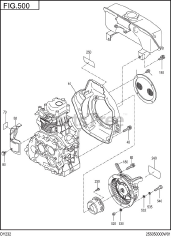 Subaru Robin DY232BB0210 (DY23-2) - Subaru Robin Engine, Diesel 500 Cooling &amp; Starting