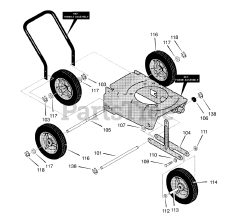 Murray EV3850x4A - Murray Edger (2001) Wheel Assembly