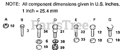 Electrolux/AYP LT 120 CR - Electrolux/AYP Lawn Tractor HARDWARE