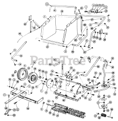Toro 7-2513 - Toro 31" Sweeper Attachment (1975)